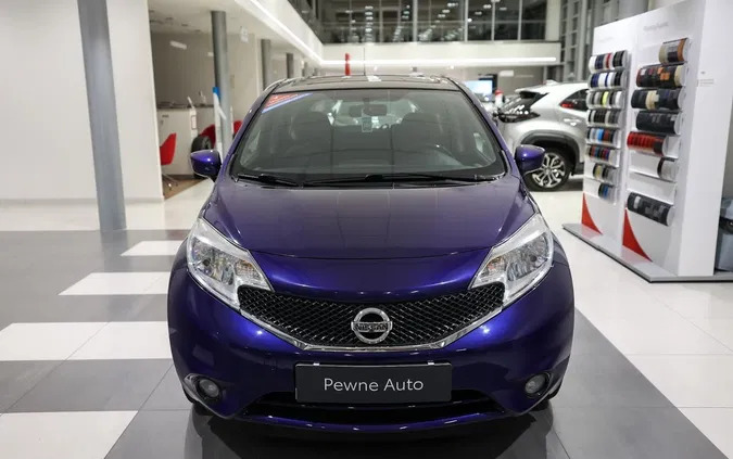 samochody osobowe Nissan Note cena 39850 przebieg: 66216, rok produkcji 2016 z Limanowa